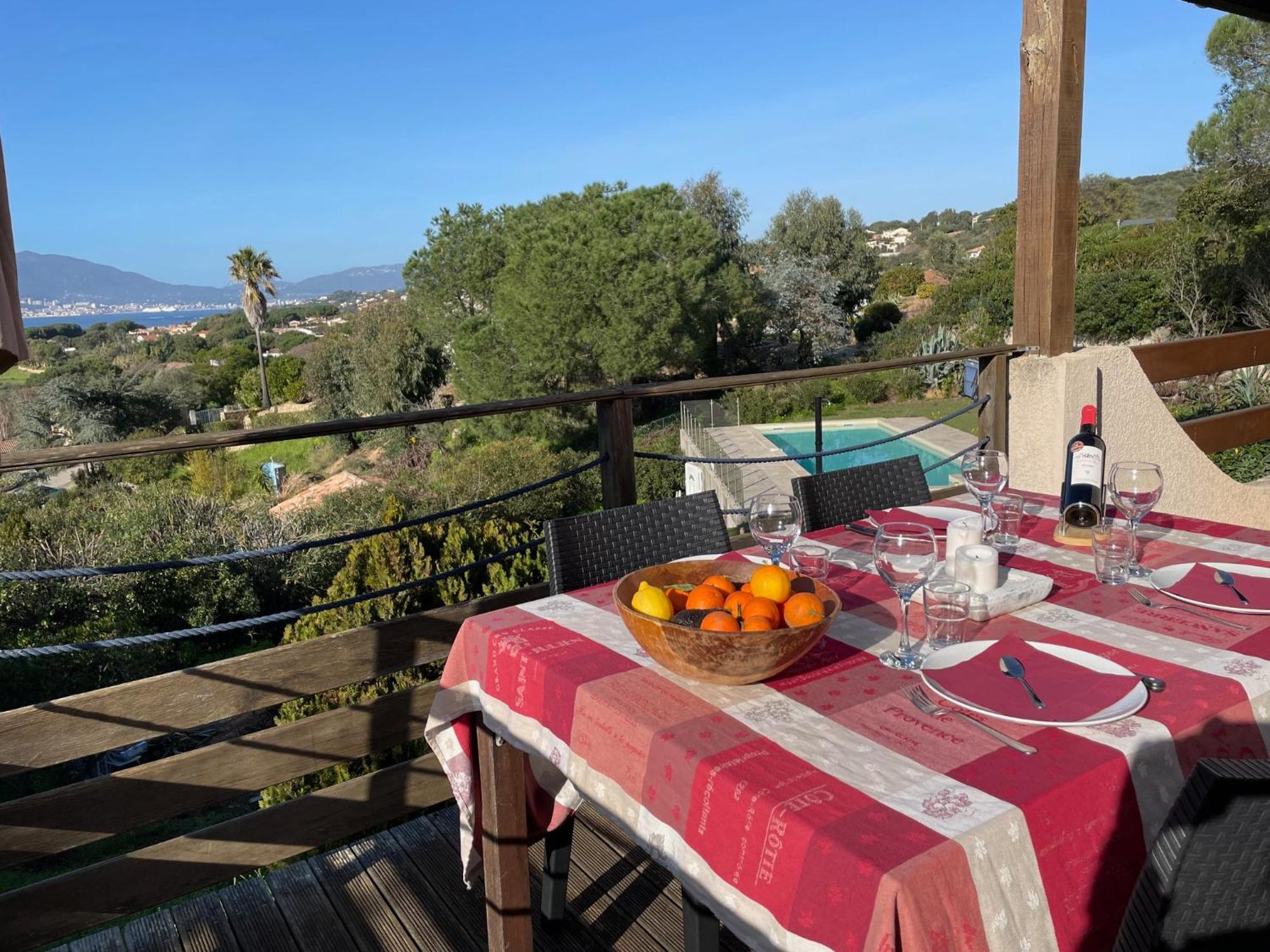 Corsicadream Arone Superbe Appartement Dans Villa, Vue Panoramique Mer, Piscine, Proche Porticcio Pietrosella Екстериор снимка